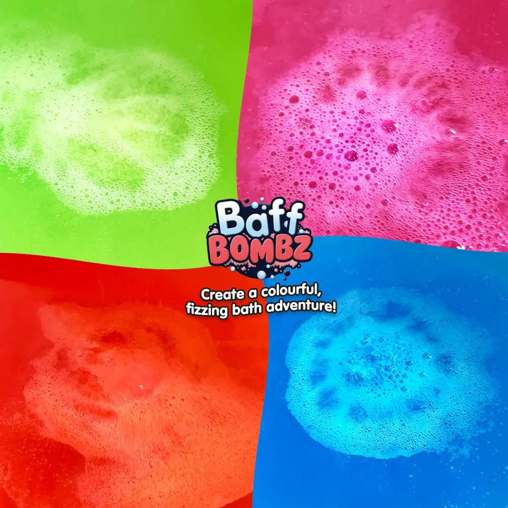 Zimpli Kids - Fun Colourful Round Single Baff Bombz - Kids Bath Bomb Toy 1 stuk - Playlaan