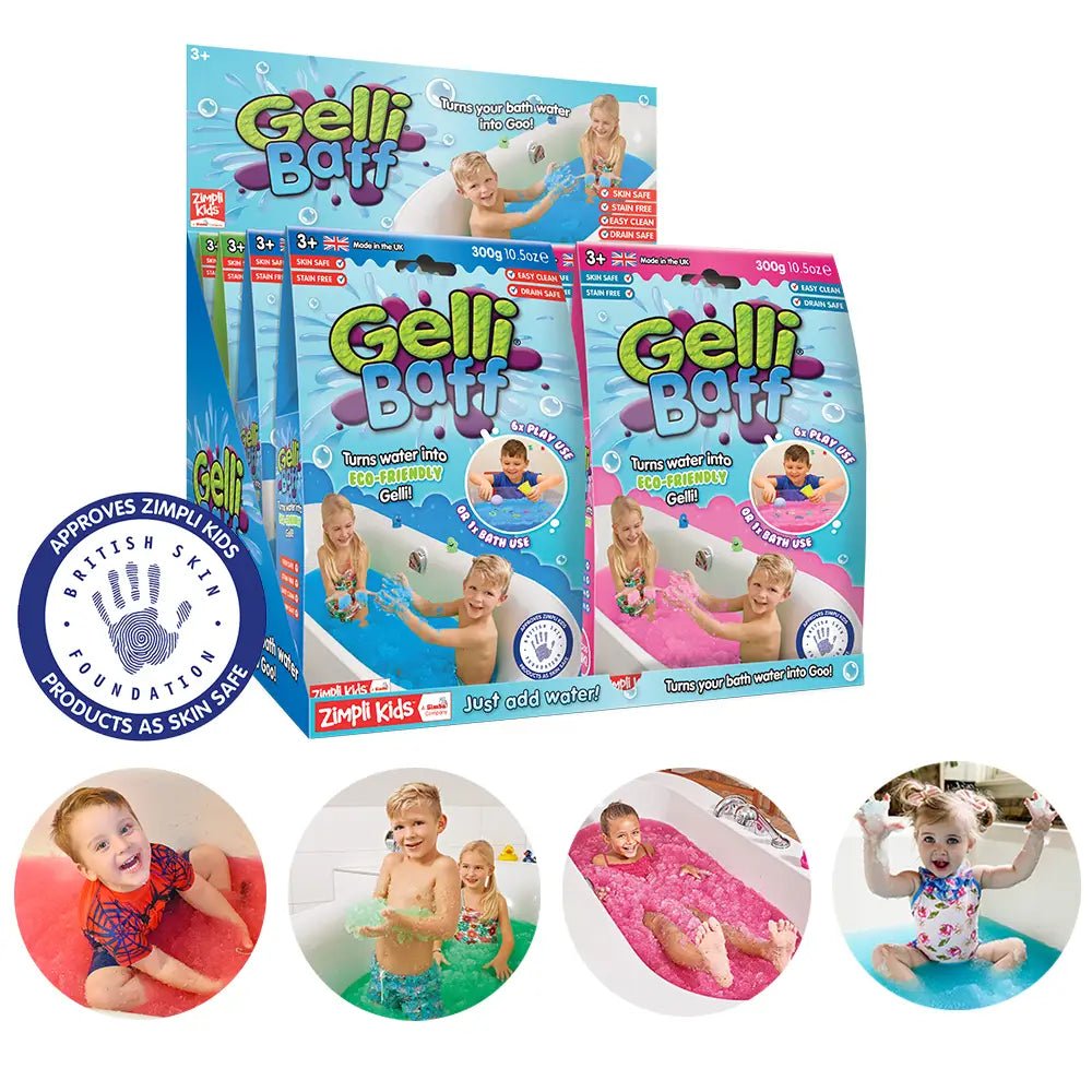 Zimpli Kids - Gelli Baff Mixed Colours - UK made - Sensorische bad spel - Playlaan