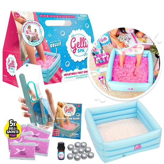 Zimpli Kids - Gelli SPA - Inflatable Foot Spa / Pedicure and Essential Oils - Playlaan