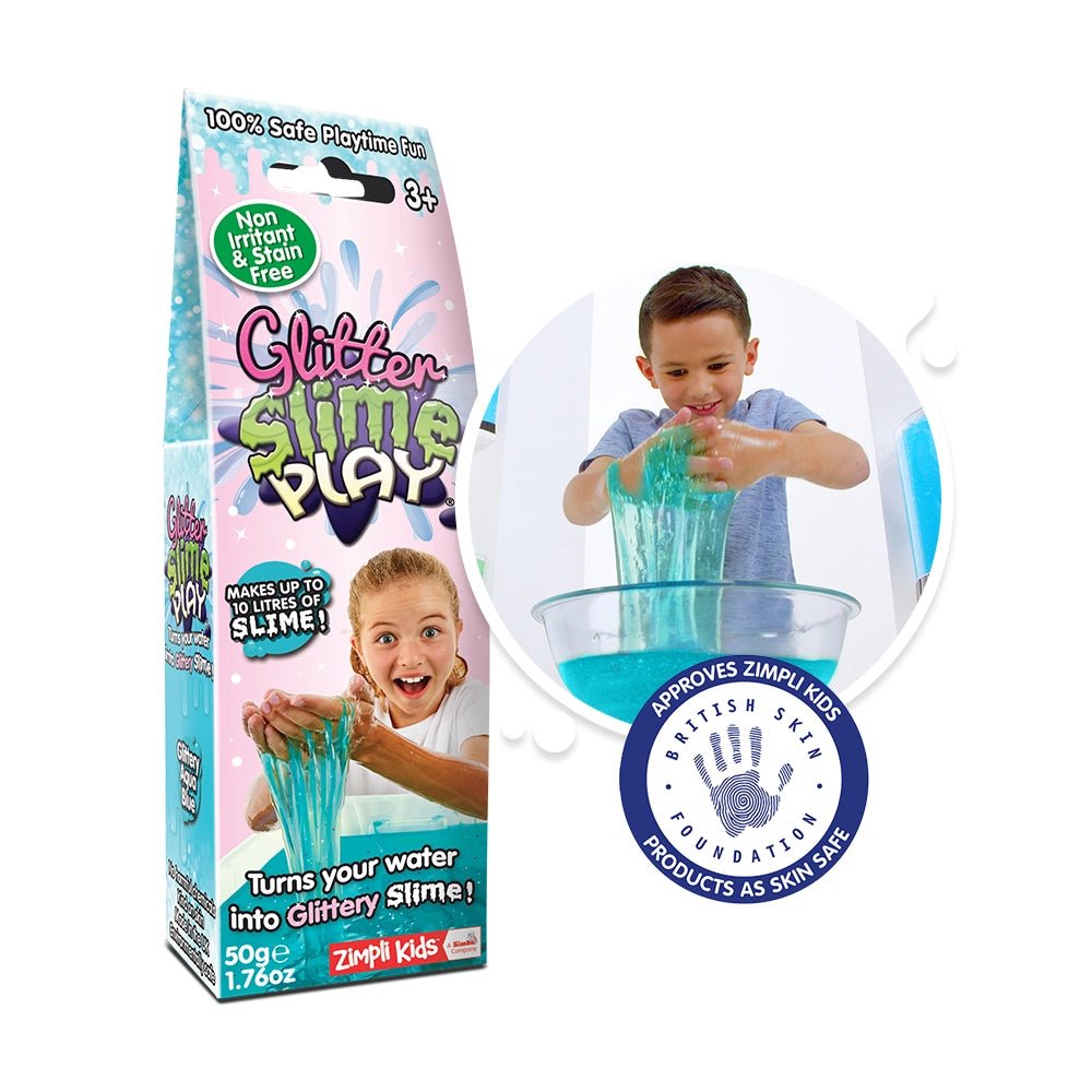 Zimpli Kids - Glitter Slime Play - Sensorische Slijm Biologisch afbreekbaar 50g - Playlaan