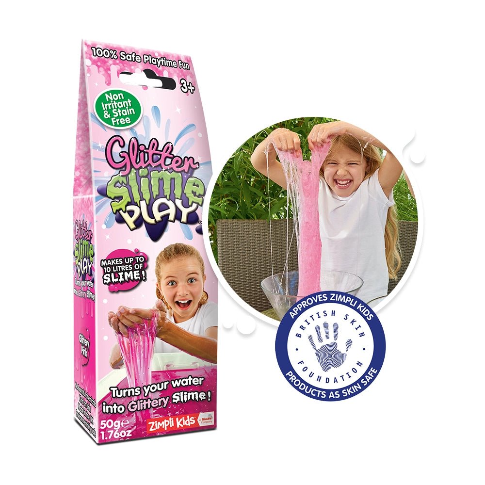 Zimpli Kids - Glitter Slime Play - Sensorische Slijm Biologisch afbreekbaar 50g - Playlaan