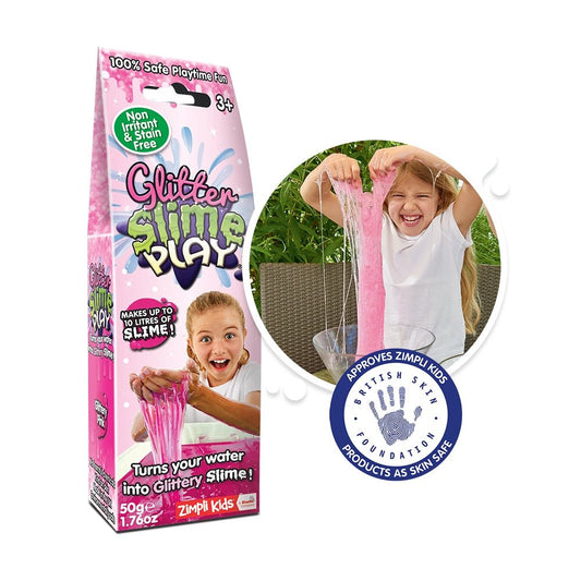 Zimpli Kids - Glitter Slime Play - Sensorische Slijm Biologisch afbreekbaar 50g - Playlaan