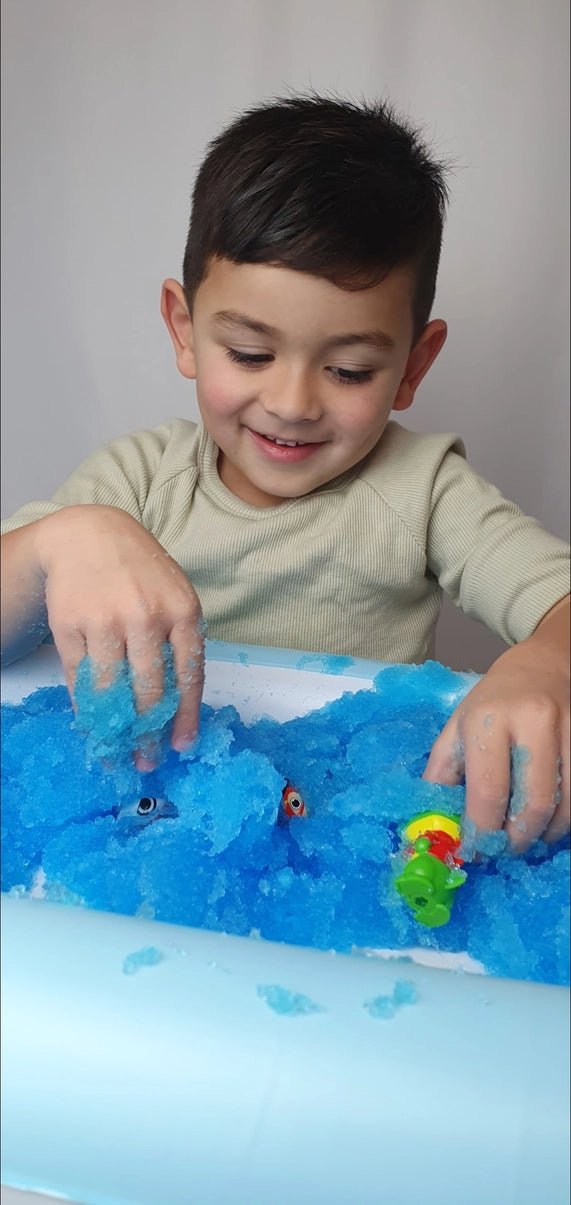 Zimpli Kids - Inflatable Play Tray children’S Sandbox Portable / Messy Play - Playlaan
