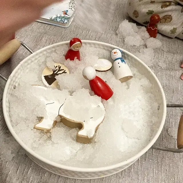 Zimpli Kids - Snowball Play Foil Bags - Sensory DIY Snow Toy Activity Pack - Playlaan